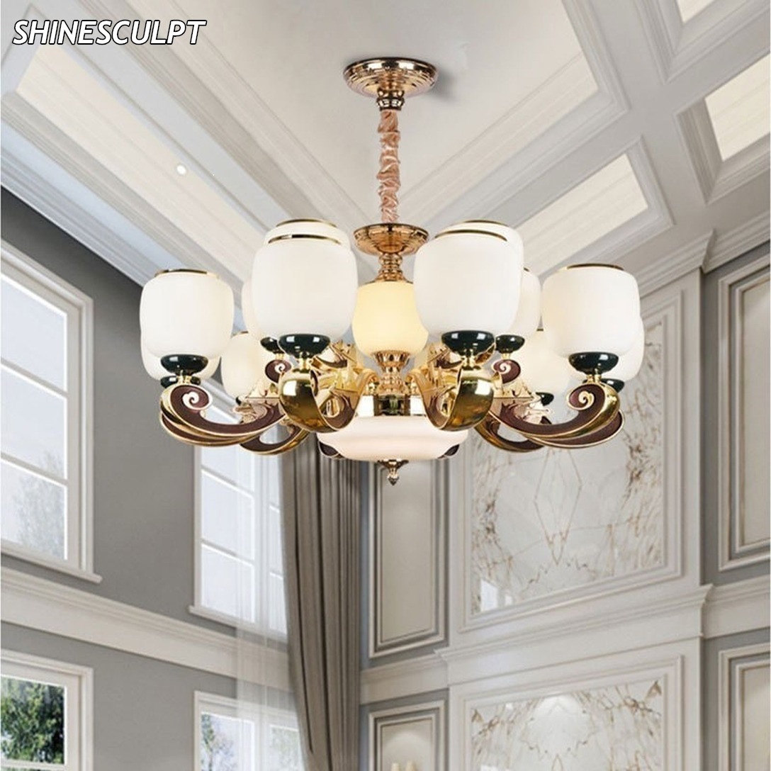 CH-025 Tiered Crystal Chandelier - Image 5