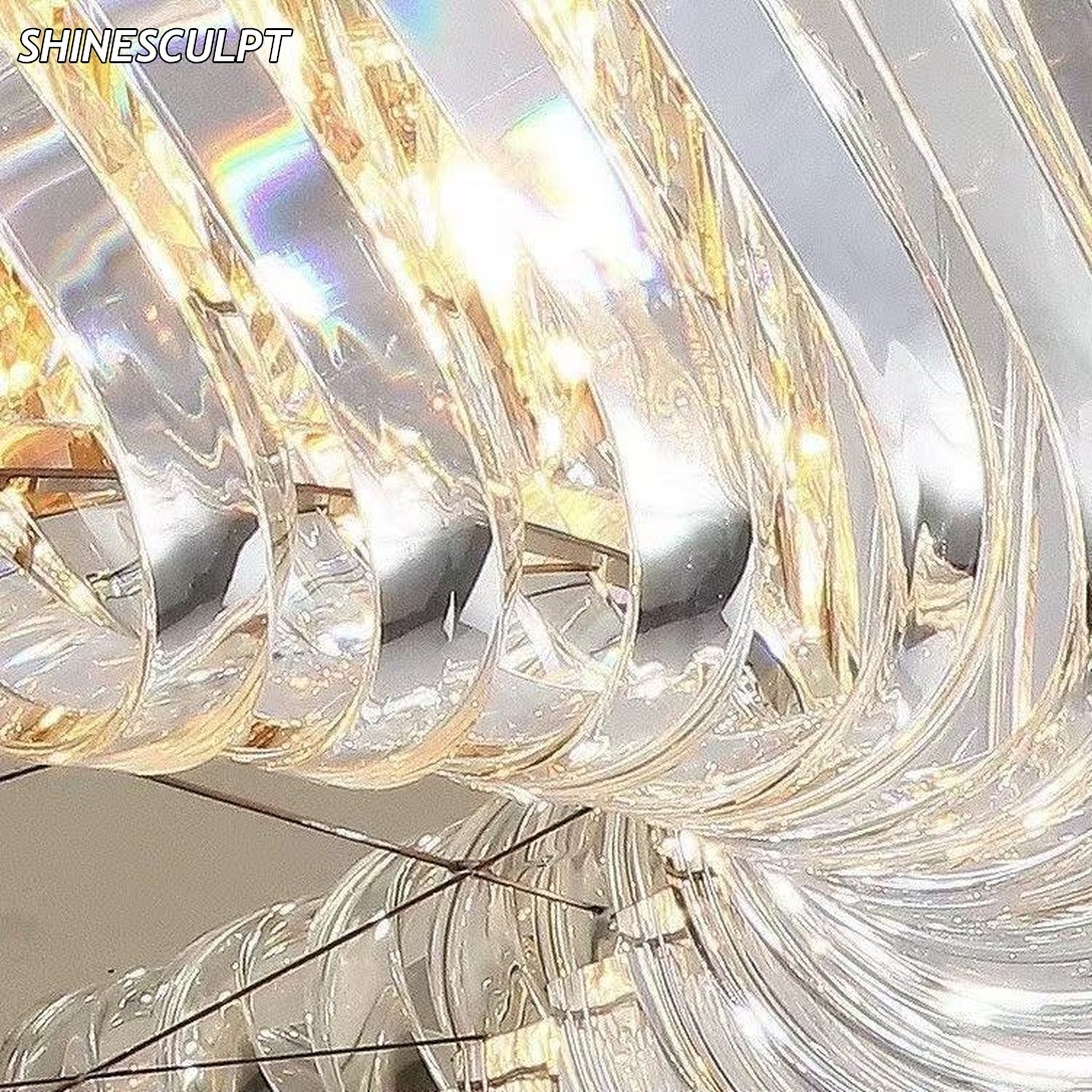 PL-025 Crystal Drum Pendant - Image 4