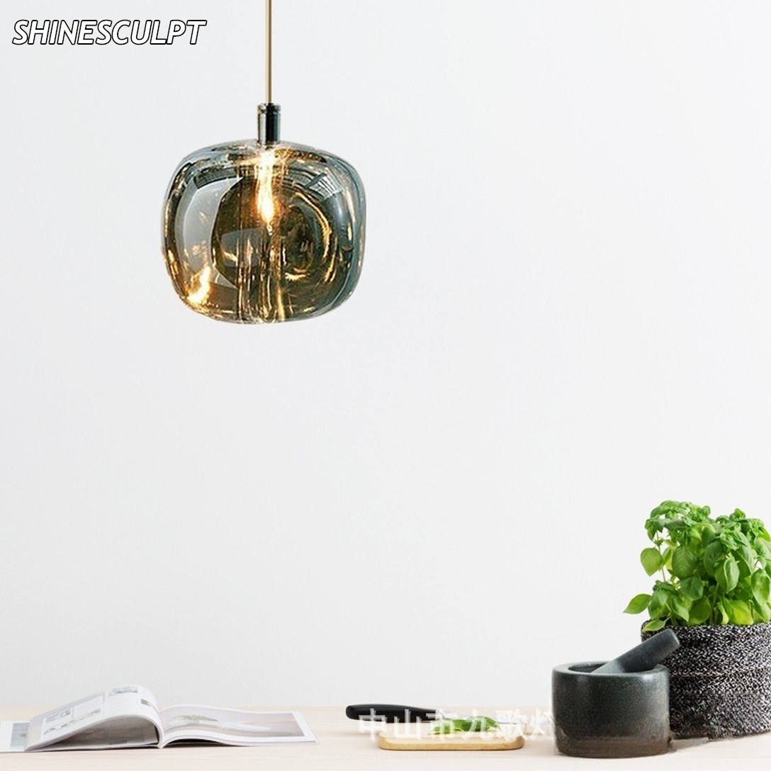PL-029 Smoke Glass Pendant Cluster - Image 3