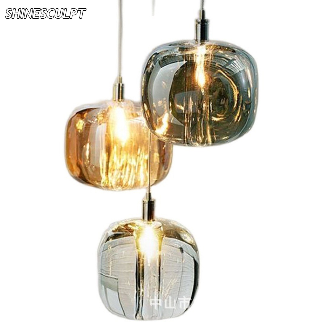 PL-029 Smoke Glass Pendant Cluster - Image 5