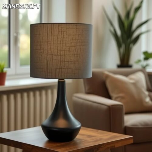TL-006 Fabric Shade Bedside Lamp