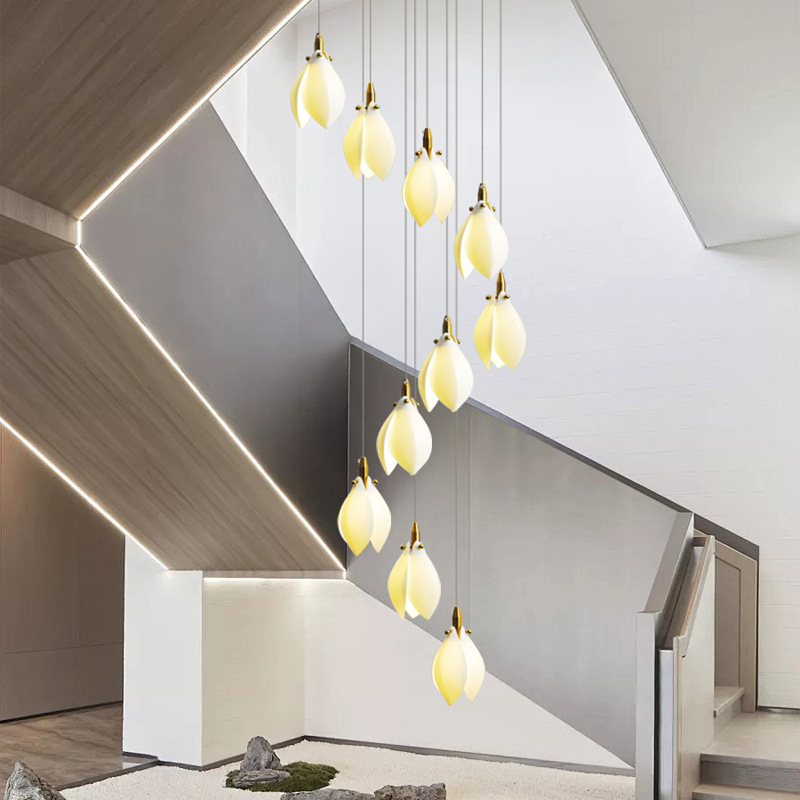 CH-009 Ceramic Art Chandelier - 7 to 64 Lights - Image 4