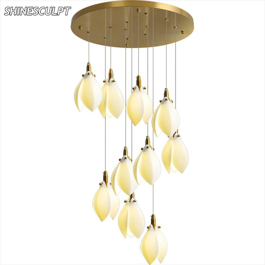 CH-009 Ceramic Art Chandelier - 7 to 64 Lights - Image 2