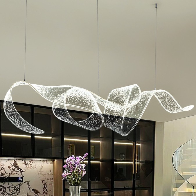 CH-010 Ribbon Chandelier - 1 m to 2.5 m - Image 4