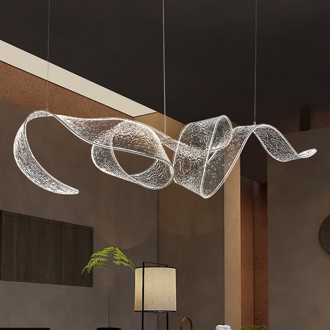 CH-010 Ribbon Chandelier - 1 m to 2.5 m - Image 5