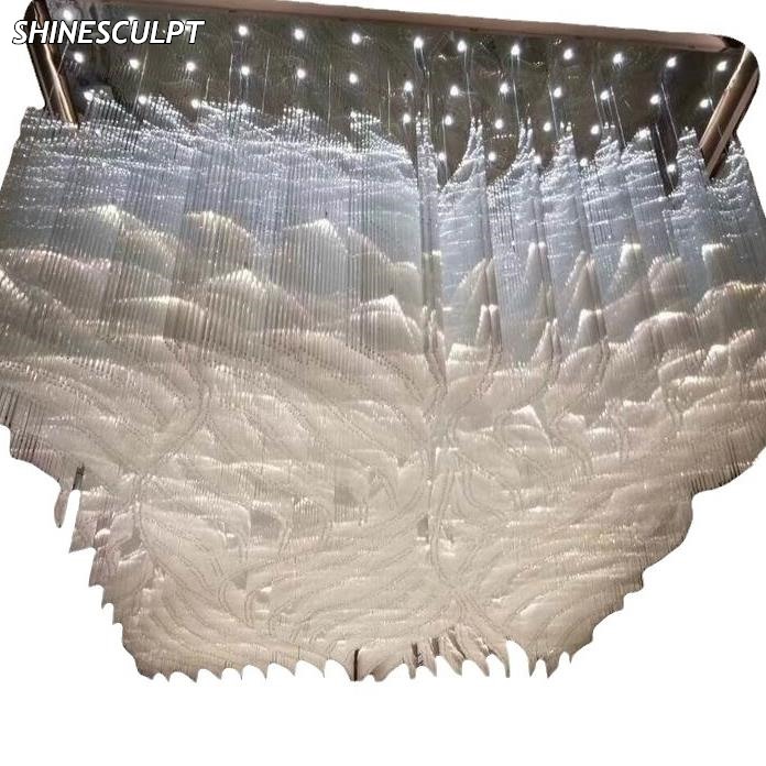 CH-013 Large Crystal Chandelier - Hotel and Villa Projects - Image 4