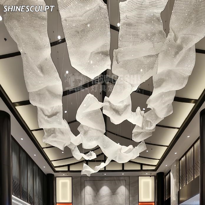 CH-018 Sculptural Art Installation Chandelier - Image 2