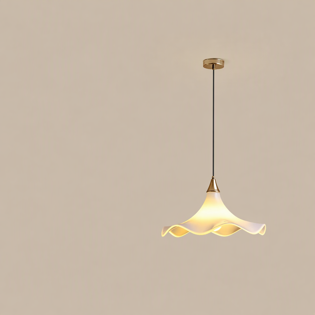 CL-002 Acrylic Ceiling Light with Iron Frame – Single E27, D46 x H25 cm, Flush Mount - Image 4