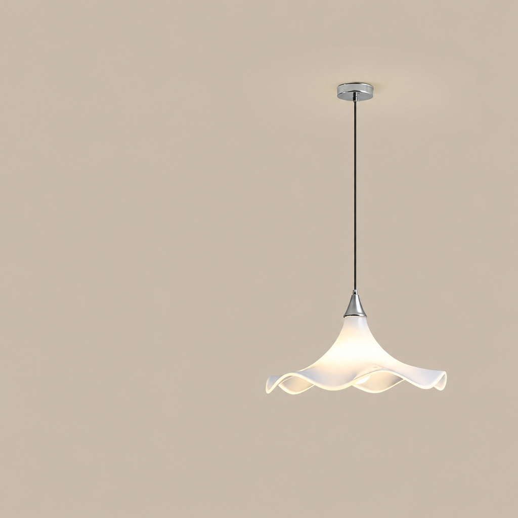 CL-002 Acrylic Ceiling Light with Iron Frame – Single E27, D46 x H25 cm, Flush Mount - Image 5