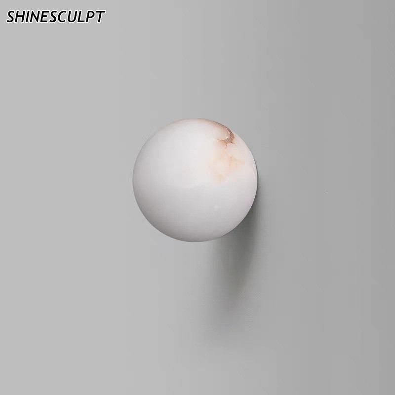 Natural Marble Wall Light - Designs 03 (Gold), 03 (Black), 04, view 4