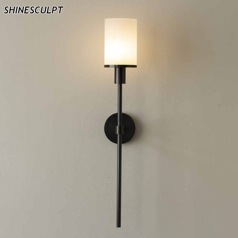 Natural Marble Wall Light - Designs 09 (Solid Copper), 17 (Solid Copper), view 1