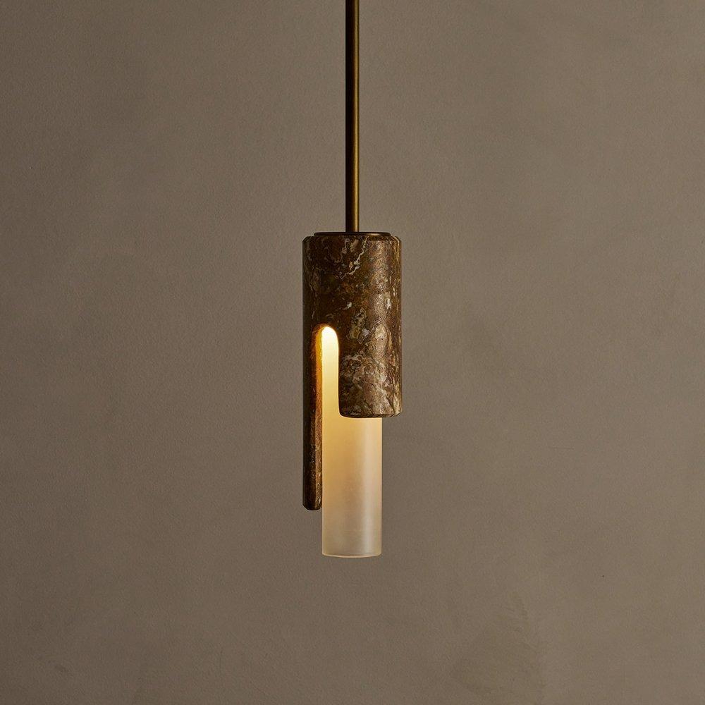 PL-013 Marble Pendant Light - 4 Marble Colours - Image 3
