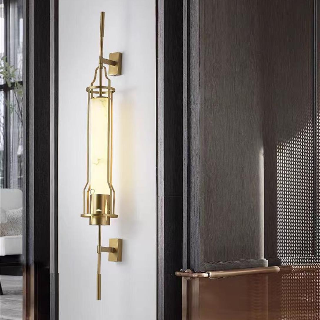 WL-011 Linear Wall Light – Long Bar Designs A–H, Iron, Brass, Black or Stainless Steel - Image 8
